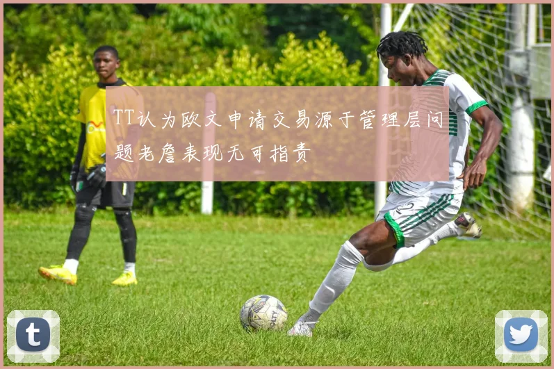 TT认为欧文申请交易源于管理层问题老詹表现无可指责